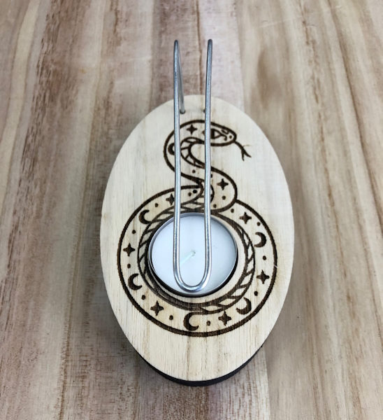 Quemador palo santo Serpiente